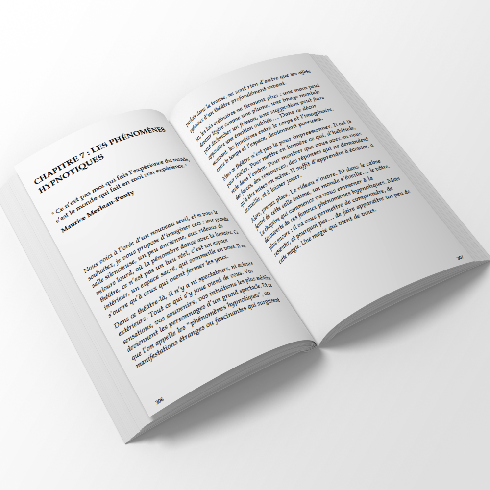 Auto-Hypnose Dissociative, visuel du livre
